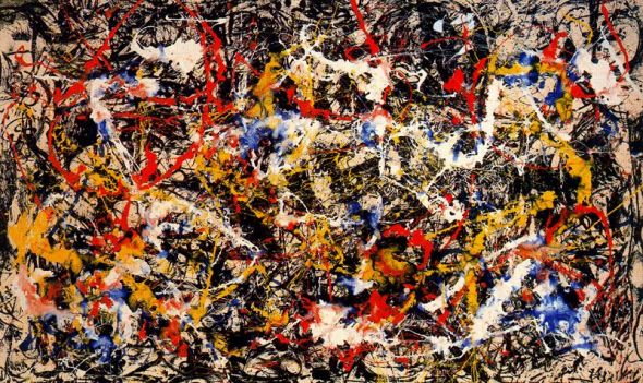 Jackson Pollock (1912-1956). Convergence, 1952. Albright-Knox Art Gallery, Buffalo, N.Y. © The Pollock-Krasner Foundation/Artists Rights Society (ARS), New York